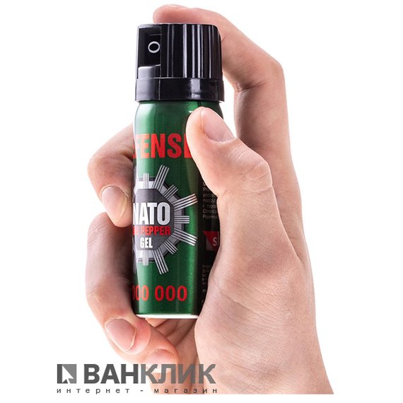 Газовый баллончик Nato Green Gel (50 мл)