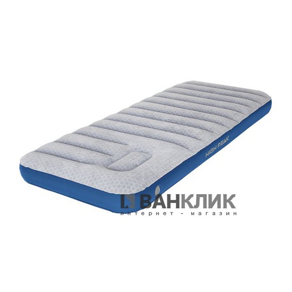Матрас надувной High Peak Cross-Beam Single XL (Grey/Blue) 925408