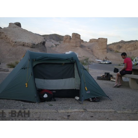 Палатка Wechsel Pioneer 2 Unlimited (Green) + коврик надувной 2 шт 923795