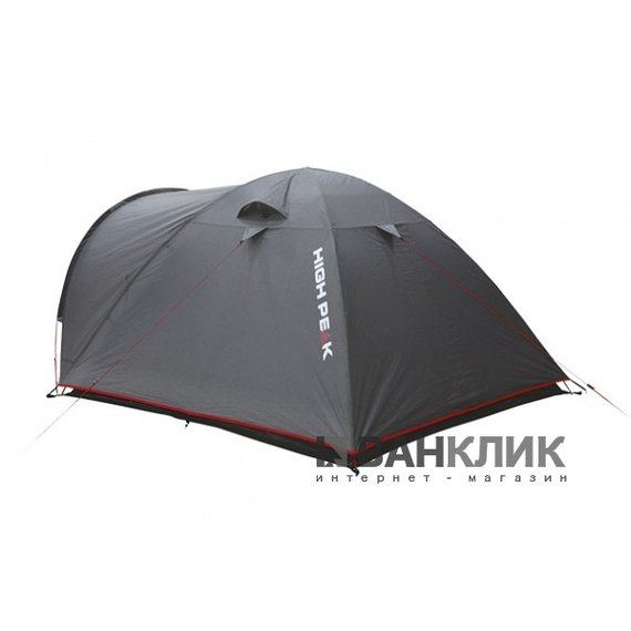 Палатка High Peak Nevada 4 (Dark Grey/Red) 926274