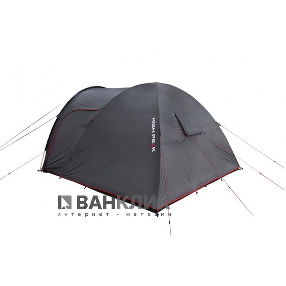 Палатка High Peak Tessin 4 (Dark Grey/Red) 925391
