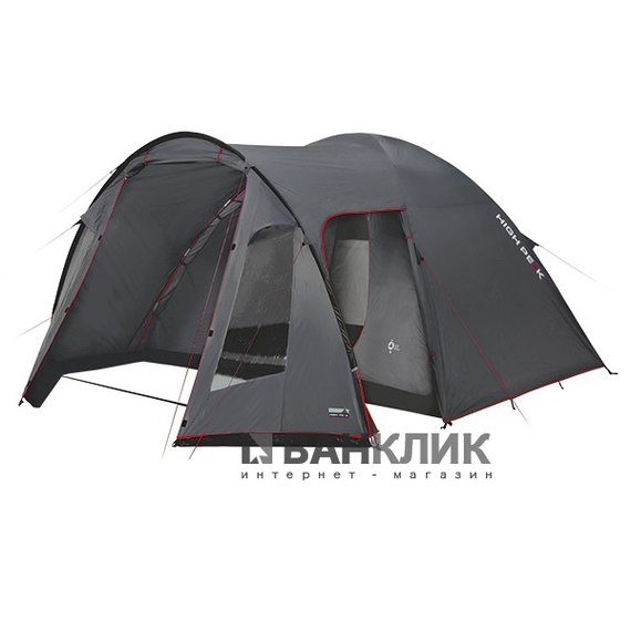 Палатка High Peak Tessin 5 (Dark Grey/Red) 925412
