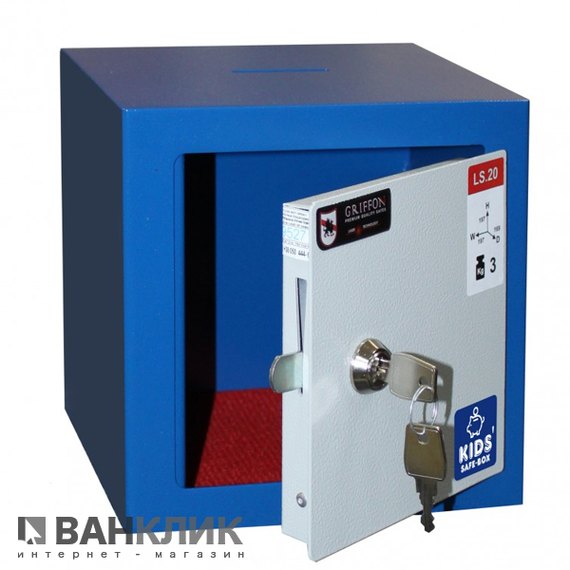 Сейф мебельный Griffon LS.20.K BLUE