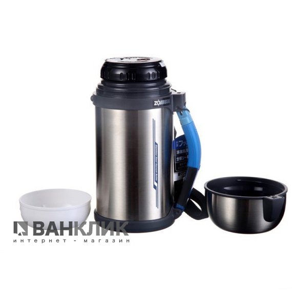Термос Zojirushi 1.3 л стальной SF-CС13ХA