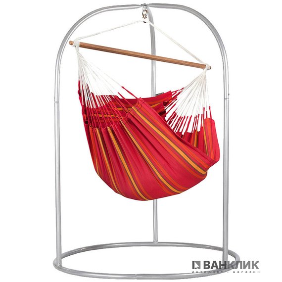 Стул-гамак со стойкой La Siesta cherry CUL212ROA168