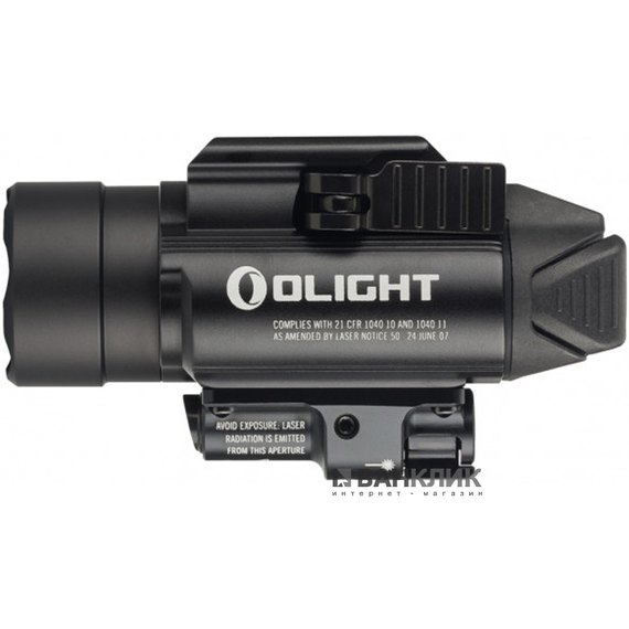 Фонарь Olight Baldr Pro ЛЦУ, зеленый лазер, черный (0.0002.0011), изображение 4