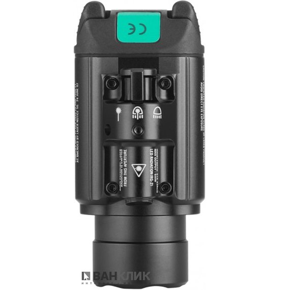 Фонарь Olight Baldr Pro ЛЦУ, зеленый лазер, черный (0.0002.0011), изображение 5
