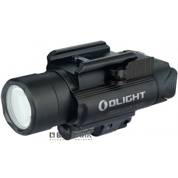 Ліхтар Olight Baldr RL ЛЦВ, червоний лазер, чорний (BALDR RL)