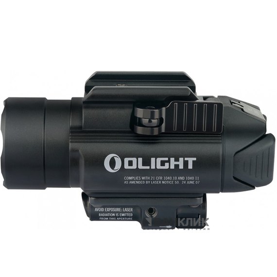 Ліхтар Olight Baldr RL ЛЦВ, червоний лазер, чорний (BALDR RL), зображення 3