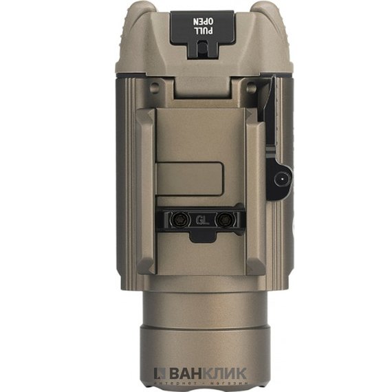Фонарь Olight Baldr RL ЛЦУ, красный лазер, песочный (BALDR RL DT), изображение 6