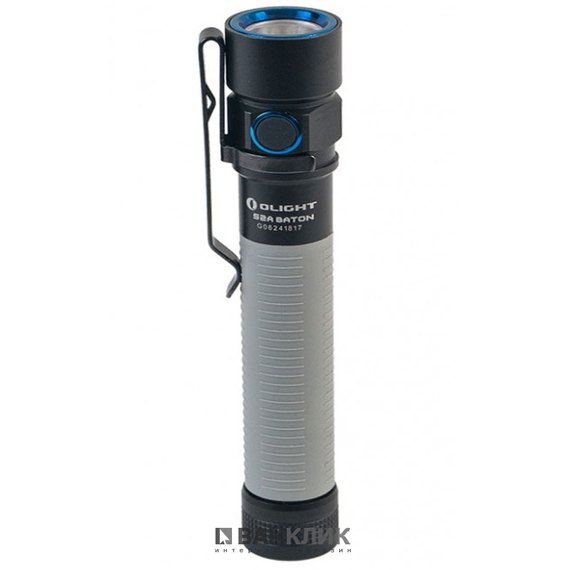 Ліхтар Olight S2A Baton 550/300/50/10 / 0.5lm сірий, зображення 3