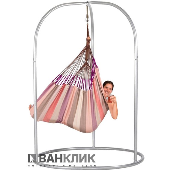 Стул-гамак со стойкой La Siesta plum DOL217ROA168, изображение 2