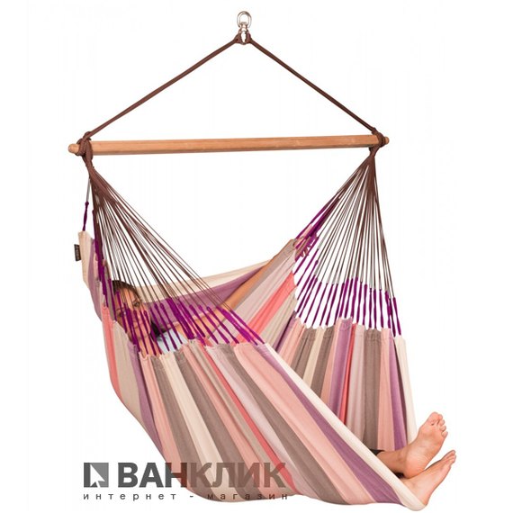 Стул-гамак со стойкой La Siesta plum DOL217ROA168, изображение 4