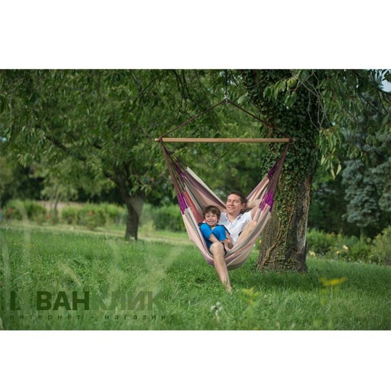 Стул-гамак со стойкой La Siesta plum DOL217ROA168, изображение 5