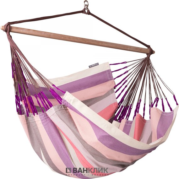 Стул-гамак со стойкой La Siesta plum DOL217VEA161, Цвет: Розовый, изображение 4