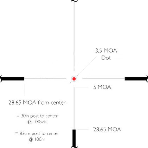 Прицел Hawke Vantage 30 WA 1-4х24, 30 мм, L4A Dot (14273), изображение 3