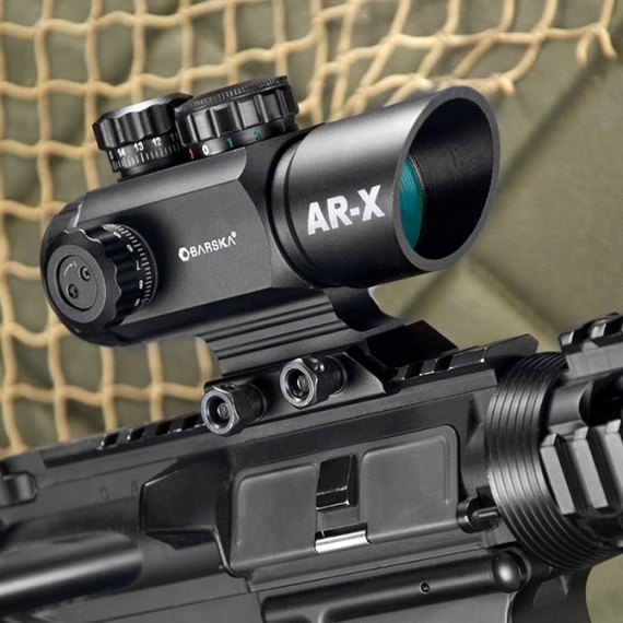 Прицел коллиматорный Barska Multi Reticle AR-X 1x35 (Picatinny) 921044, изображение 5