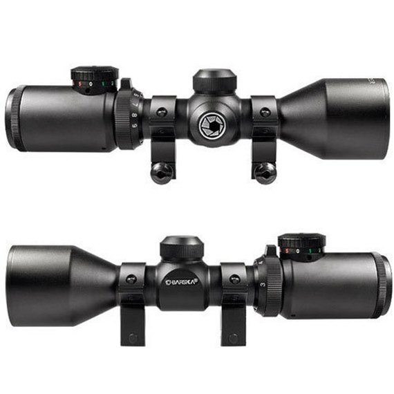 Приціл оптичний Barska Contour 3-9x42 (IR Mil-Plex) + Mounting Rings 920337, зображення 2