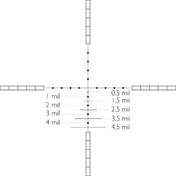 Прицел оптический Hawke Airmax 4-12x50 AO, 1", AMX (13140), изображение 3
