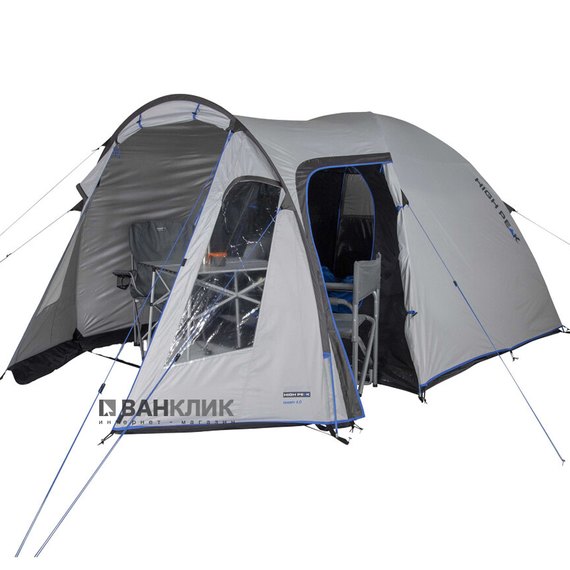 Намет High Peak Tessin 5 (Nimbus Grey) 928252, Колір: Nimbus Grey, зображення 3