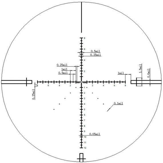 Прицел Discovery Optics HD 5-25x50 SFIR FFP 30mm подсветка (170110), изображение 8