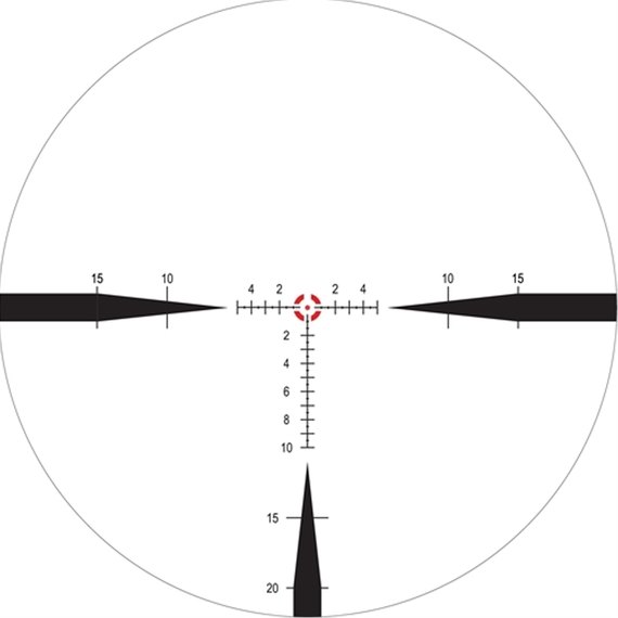 Прицел Nightforce NXS8 1-8x24, F1, ZeroS, 0.2Mil, FC-Mil (C598), изображение 3
