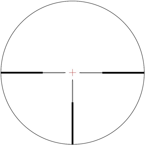 Прицел Nightforce NXS 1-4x24,F2, .250 MOA, сетка IHR с подсв., изображение 3