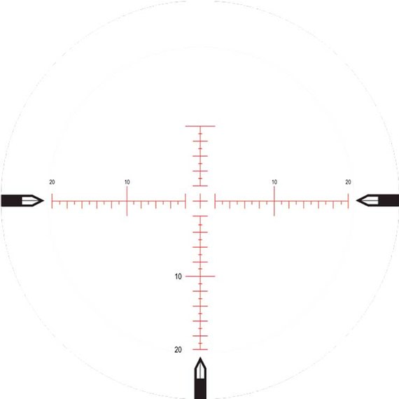 Приціл Nightforce NXS 5.5-22x56, 0.250MOA, сітка MOAR з підсів (C432), зображення 3