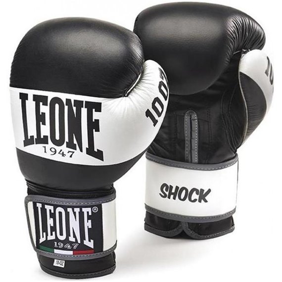 Боксерські рукавички Leone Shock Black 12 ун. (2230_500052), Вага: 12 унцій
