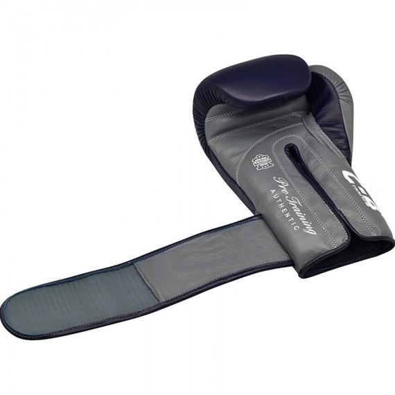 Боксерские перчатки RDX Leather Pro C4 Blue 12 ун.(2389_40267), Вес: 12 унций, изображение 5