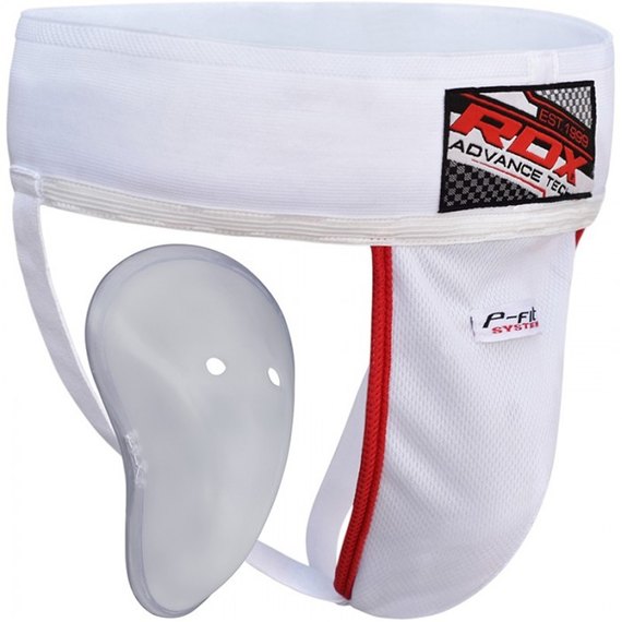 Защита паха RDX H1 Supporter White Plus M (119_10701), Размер: M
