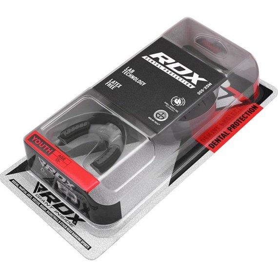 Капа для бокса RDX GEL 3D Elite Grey (2449_40268), Цвет: Серый, изображение 2
