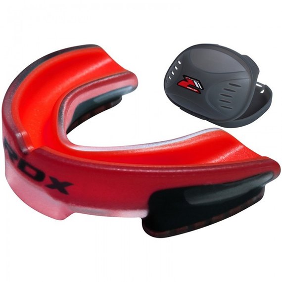 Капа для боксу RDX Gel 3D Elite Red (851_10609), Колір: Червоний
