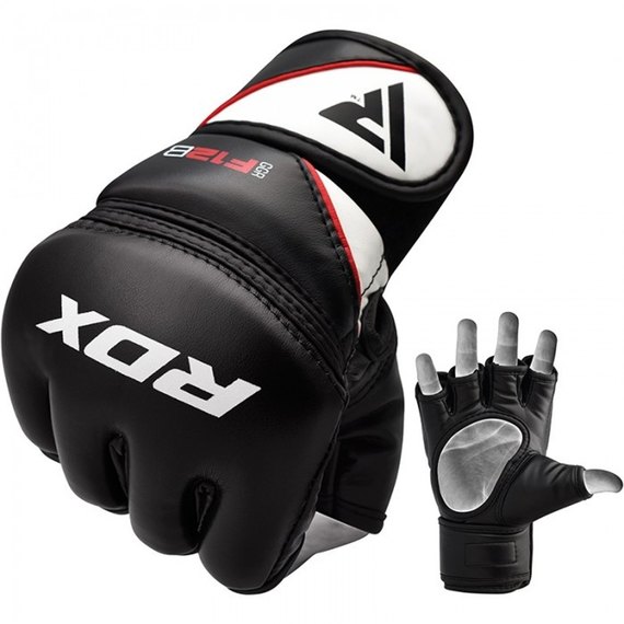 Перчатки для ММА RDX F12 Model GGRF Black XL (713_10303), Размер: XL, Цвет: Чёрный, изображение 6