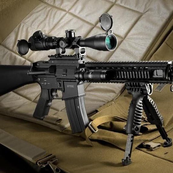 Прицел оптический Barska Point Black 6-24x40 SF (IR 3G) 914809, изображение 6