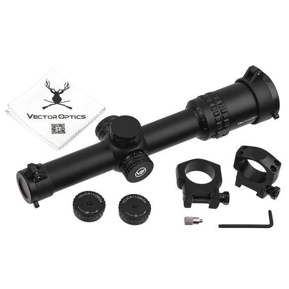 Оптический прицел Vector Optics Grimlock 1-6x24 GenII SFP SCOC-13II, изображение 4