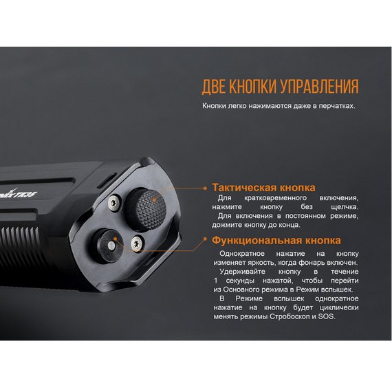 Фонарь ручной Fenix TK35 2018 CREE XHP35 HI neutral white LED (TK352018), изображение 13