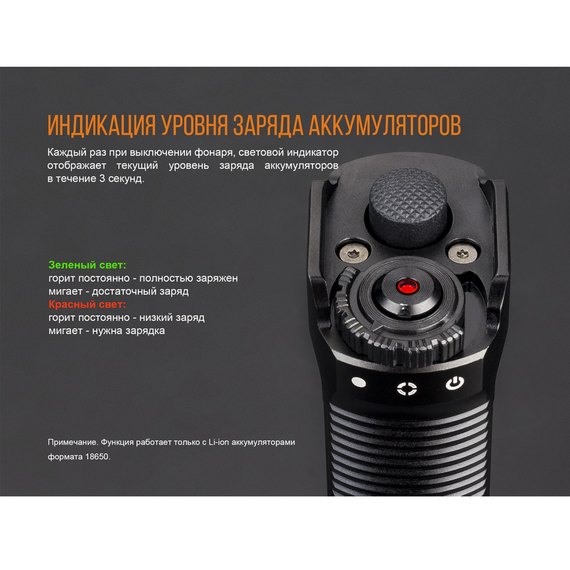 Фонарь ручной Fenix TK35UE 2018 Cree XHP70 HI (TK35UE2018), изображение 15
