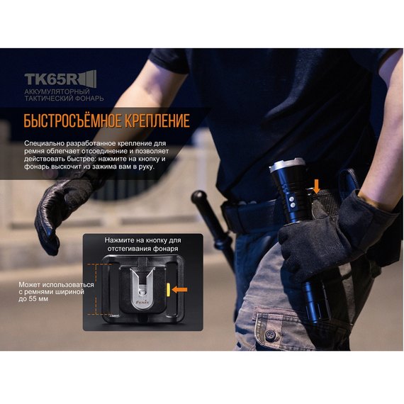 Фонарь ручной Fenix TK65R, изображение 14