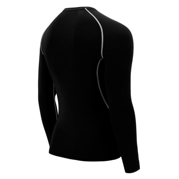 Рашгард с длинным рукавом RDX Lycra Black S (2686_40281), Размер: S, изображение 2
