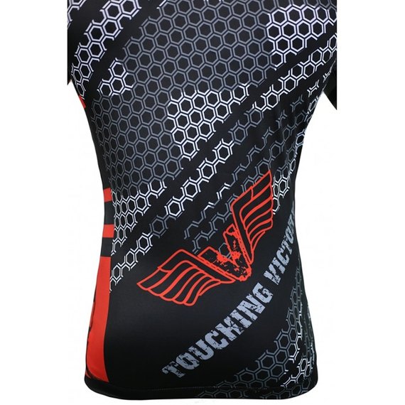 Рашгард с коротким рукавом VNK Contact Red S (2186_60064), Размер: S, изображение 3