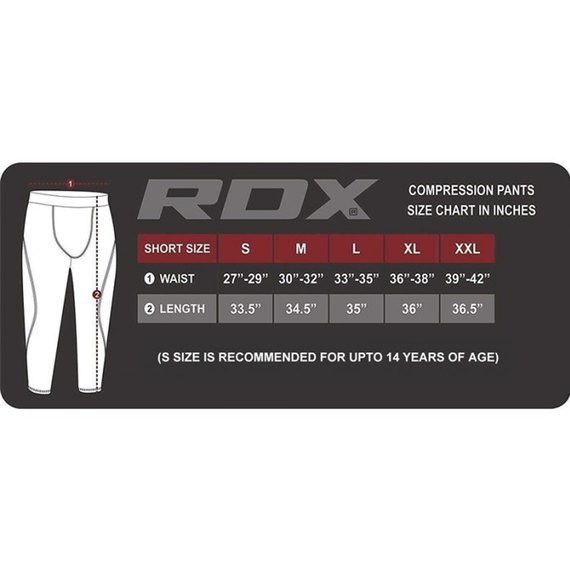 Штаны компрессионные RDX M (268_11409), Размер: M, изображение 7