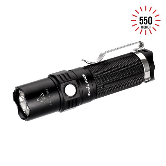 Ліхтар ручний Fenix PD25 + 16340 USB (PD25XP-L_Pr), зображення 2