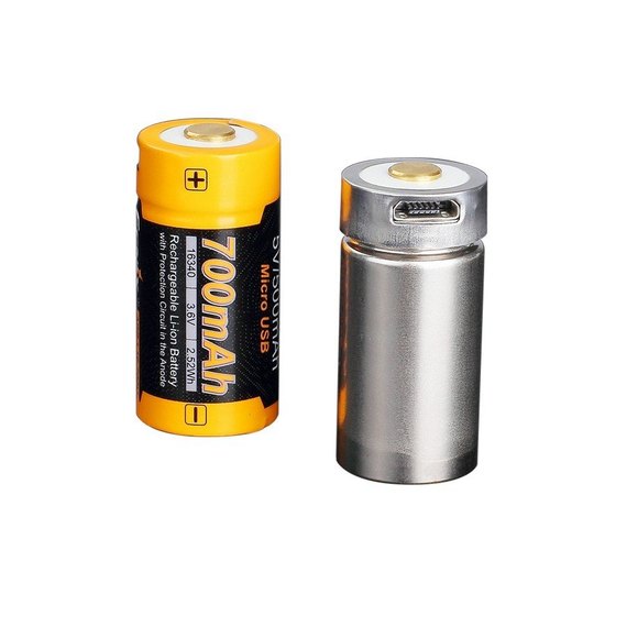 Ліхтар ручний Fenix PD25 + 16340 USB (PD25XP-L_Pr), зображення 4