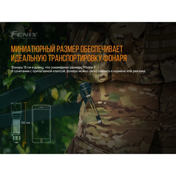 Ліхтар ручний Fenix TK22 V2.0 (TK22V20), зображення 11