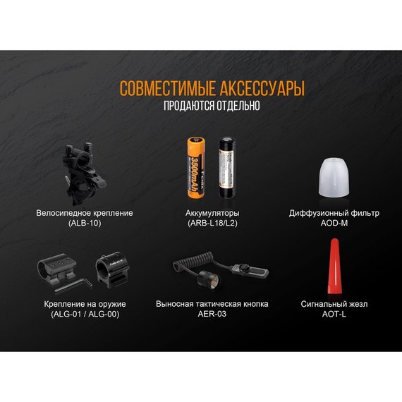 Фонарь ручной Fenix TK25 UV Cree XP-G2 (TK25UV), изображение 13