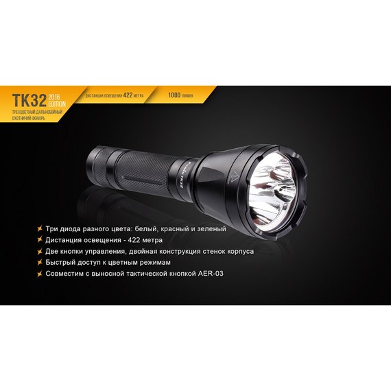 Фонарь ручной Fenix TK322016, изображение 4