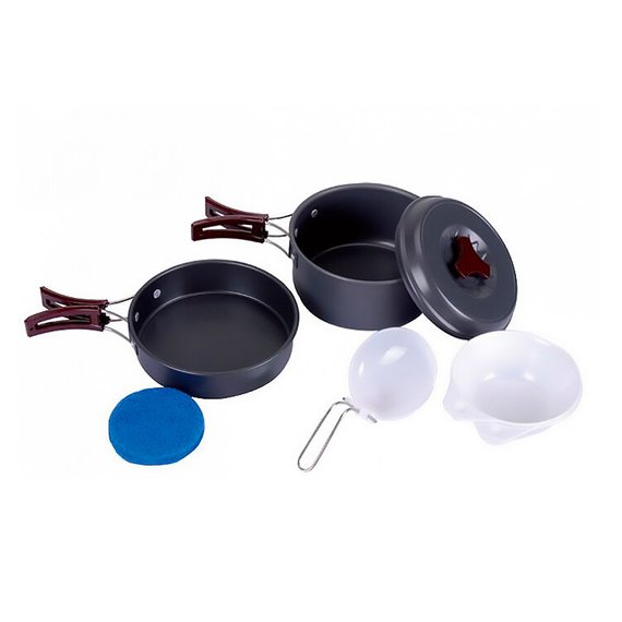 Набор посуды KingCamp Climber 1 Light grey KP3910
