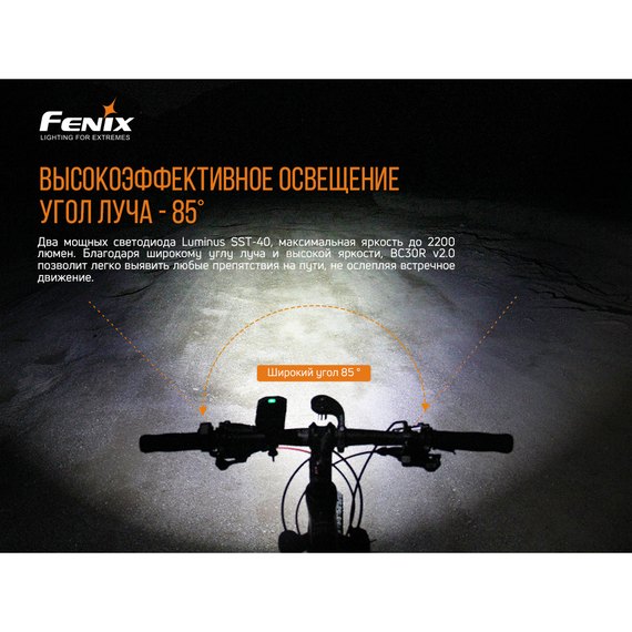 Велофари Fenix BC30 V2.0, зображення 10