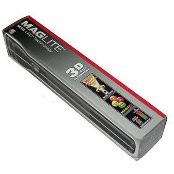 Фонарь Maglite 3D (красный) в картонной коробке (S3D035R), изображение 2